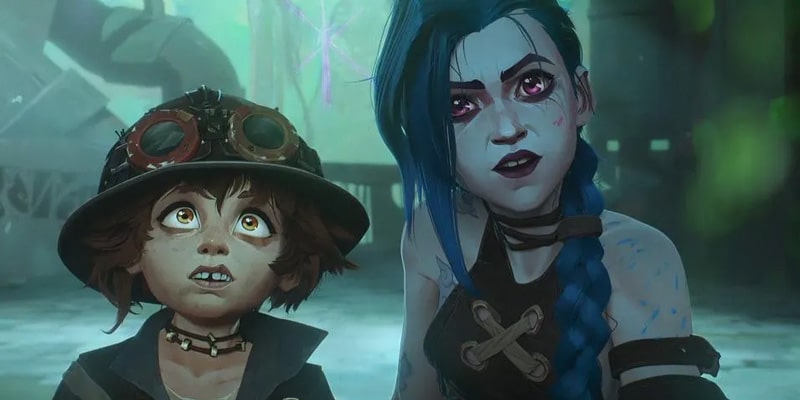 jinx et isha saison 2 Arcane